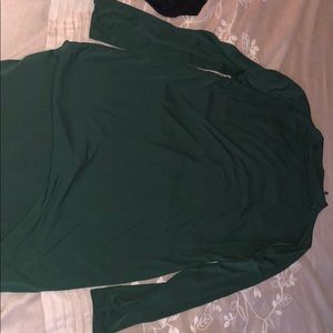 Plus size long sleeve dress